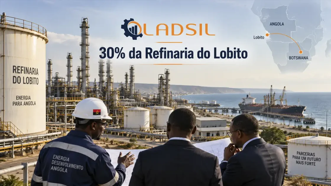 30% refinaria do Lobito