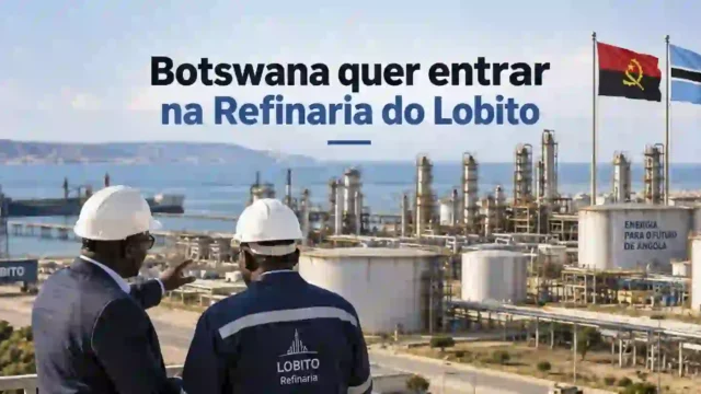 Angola Botswana refinaria lobito