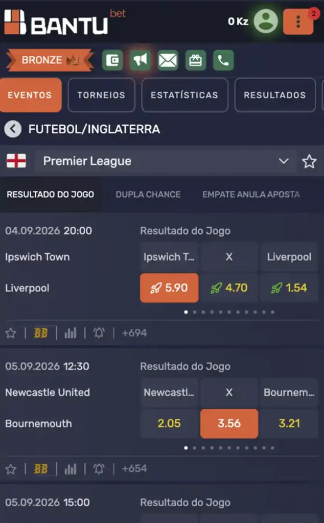 Como apostar na bantubet