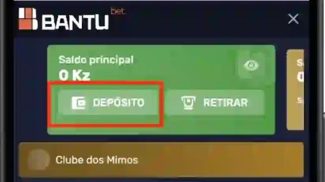 Deposito bantubet
