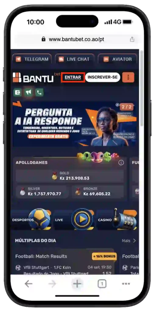 Login bantubet