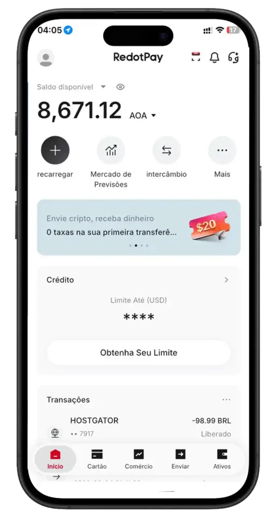 Conta Redotpay